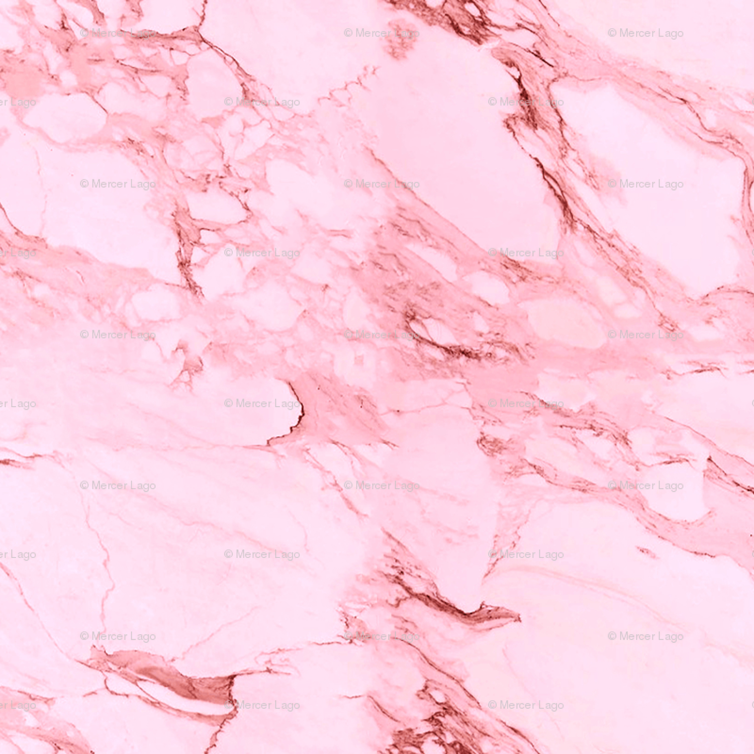 Tomato Pink Marble